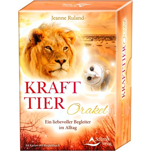 German Edition by Jeanne Ruland (Author) Das Krafttier-Orakel: Ein liebevoller Begleiter im Alltag - 64 Karten mit Begleitbuch