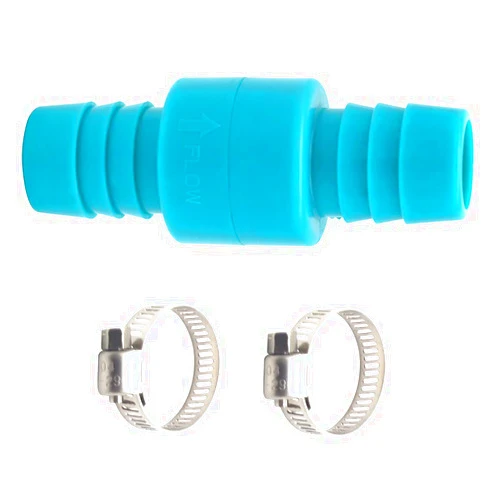 Aincix 3/4 inch Check Valve, Marine Boat Bilge Pump Hose in-line one way, Non Return