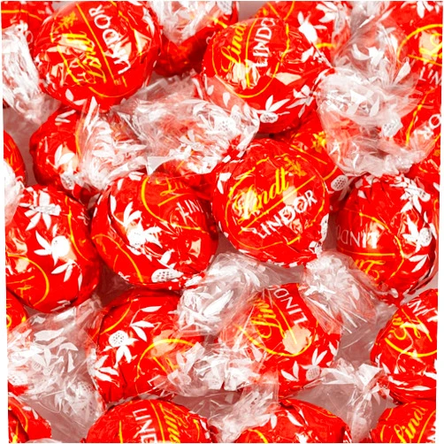 JÁCLER LINDT LINDOR Milk Chocolate Candy Truffles with Smooth, Melting Truffle Center, Chocolate for Holidays, Bulk Packaging 120 Pieces