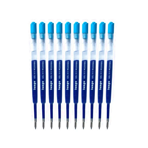 Iungo Gel Ink Refills Blue 0.5mm Compatible Parker G2 Type Pelican Fibercastle Visconti Monte Grappa Monte Delta Fischer KAWECO Marlen Omas Smith & Wesson Schaeffer Porsche iungo