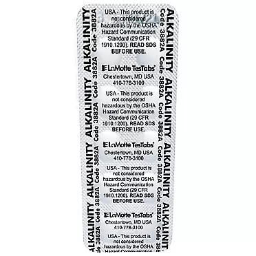 LaMotte 3882A Instrument Grade TesTabs for ColorQ, Alkalinity, 100 ct.