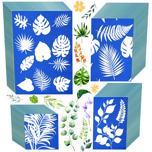 BBTO 240 Sheets Cyanotype Paper Sun Paper A4 A5 A6 Solar Drawing Paper Sensitivity Nature Printing Paper for Kid Adult DIY Art Craft, 5.8 x 8.3 inch, 5.8 x 4.1 inch, 8.3 x 11.7 inch, 4 x 4 inch