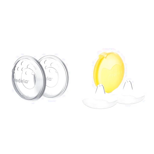 Medela SoftShells Breast Shells for Sore Nipples for Pumping or Breastfeeding & Contact Nipple Shield for Breastfeeding