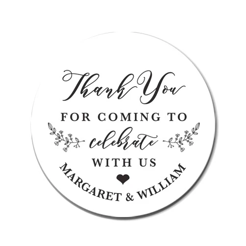 Port of Reverie Wedding Thank You Stickers, Favor Stickers, Custom Thank You Labels, Personalized Thank You Stickers, Welcome Bag Sticker, F9:15