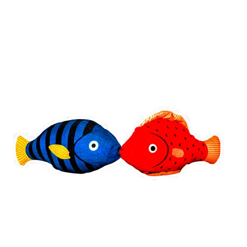 Captain Catnip American Catnip Filled Fish Cat Toy, Interactive Cat Toys for Indoor Cats, Kitten Toy, Cat Chew Toys for Cats, Great for Cats & Kittens Catnip & Interactive Cat Toys, Pack of 2