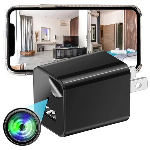 AersGu 2024 WiFi 1080P HD Indoor Home Security Camera with Hidden Spy Detector, Indoor Surveillance Camera with Motion Detection-G1