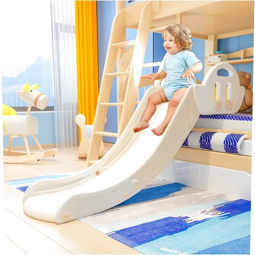 Monleelnom Couch Slide for Kids can be Used with beds, Stairs, Bedside Tables, and Stairs. Suitable for Toddlers, Boys and Girls. The Maximum Load-Bearing Capacity is 220LBS. Easy to Install
