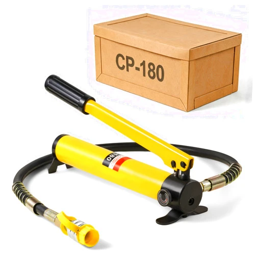 TOORGO CP-180 Hydraulic Hand Pump,Hand Operated Pump Manual Pump Hydraulic Pump for Lifting Cylinders