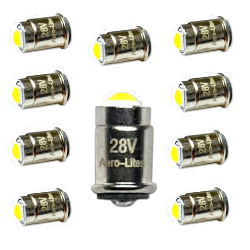 Aero-Lites - HIGH PERFORMANCE LED DESIGNS #327 LED Replacement Bulb | 24/28V AC/DC | Dimmable | Replaces Bulb Numbers: #327, 376, 387, 6034, 729, 727, S3368-2, AN3140-327, MS25237-327