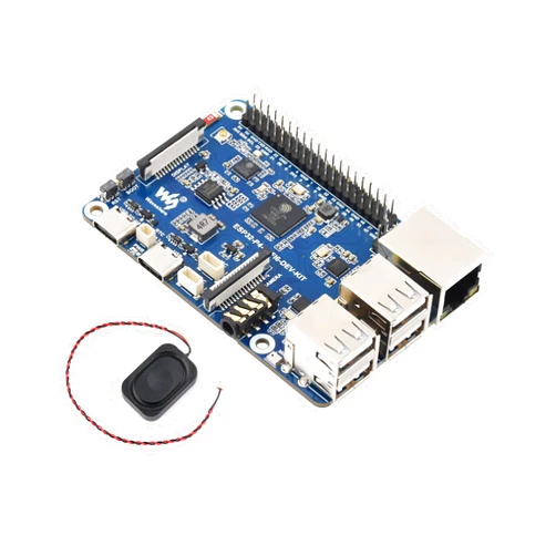 Wonrabai AI ESP32-P4-WIFI6-DEV-KIT Development Board, Based On ESP32-P4 and ESP32-C6, Supports Wi-Fi 6 and Bluetooth 5 / BLE 5, Rich Human-Machine Interfaces, Supports AI Speech Interaction, with Speaker