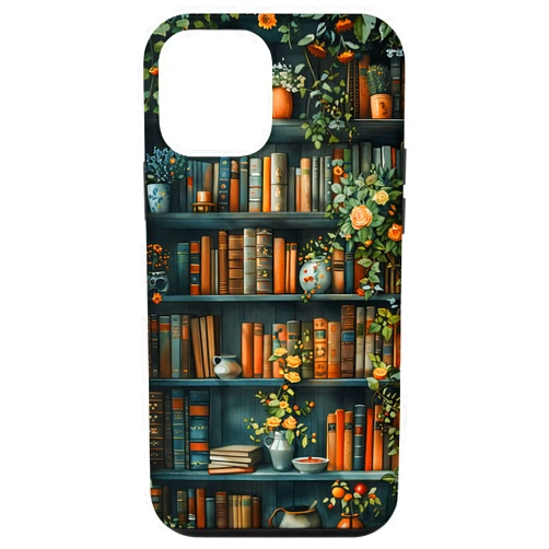 Books Coffee and Flowers Vintage Library Books and Coffee Vintage Library Case for iPhone 12 mini