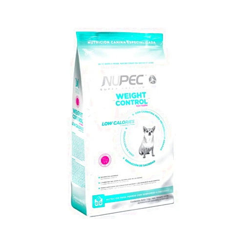 Nupec Weight Control Dry Dog Food for Small Breed, 2 kg, 1 Pack