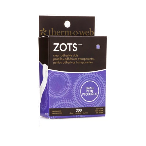 ICraft Thermoweb Zots Clear Adhesive Dots, Small, 3/16