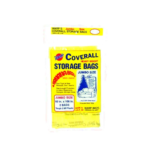 Warp's Warp Brothers CB-60 Banana Bags 4-Count Storage Bags, 60-Inch by 108-Inch