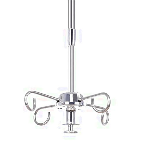 WJYLM IV Pole, Portable IV Drip Stand with Pulley for Ceiling Walls,Height Adjustable Hanging Infusion Stand,C