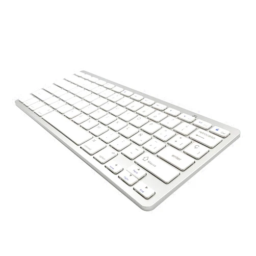 JPYXKM Wireless Spanish Keyboard, Minority Language Keypad Ultra Thin Lightweight Silent Bluetooth Keyboards for Laptop/PC/Tablet/Desktop/Smart TV Teclado Español (Spanish)