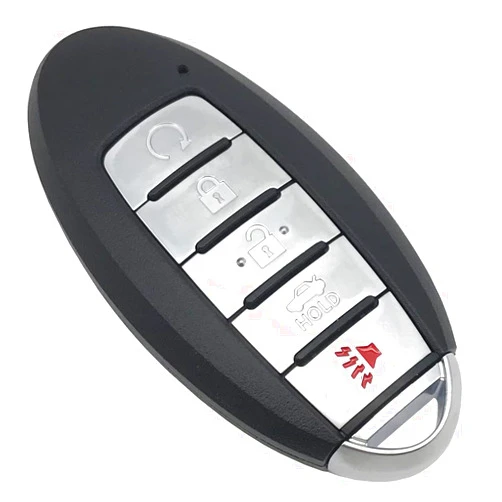 Jokmoest 5 Buttons Replacement Key Fob Cover fit for Nissan Altima Maxima Pathfinder Rogue Murano for Infiniti Q50 QX60 JX35 Keyless Entry Remote Smart Key Fob Case Shell KR5S180144014
