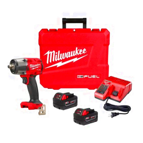 Milwaukee 2962-22R 18V Brushless Mid-Torque Impact Wrench w/Friction Ring Kit
