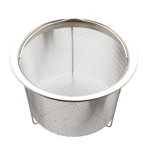 Lifetime Brands Instant Pot Official Large Mesh Steamer Basket, Stainless Steel