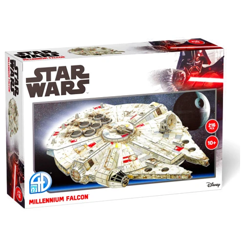 4D Cityscape Star Wars 3D Paper Model Kits (Millennium Falcon)