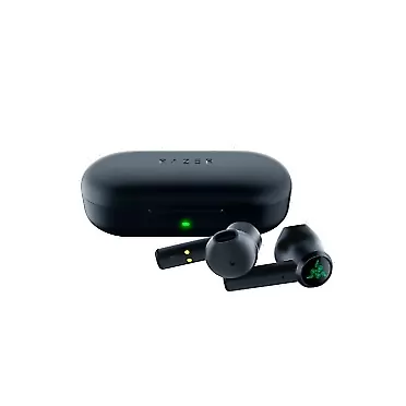 Razer Hammerhead True Wireless Bluetooth Gaming Earbuds: 60ms Low-Latency - IPX4 Water Resistant - Bluetooth 5.0 Auto Pairing - Touch Enabled - 13mm Drivers - Classic Black Classic Black BT True Wireless