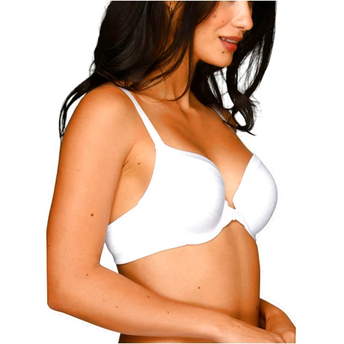 Vanity Fair Women's Illumination Front Closure Bra, 3-Way Convertible Straps, Lightly Lined Cups up to DD