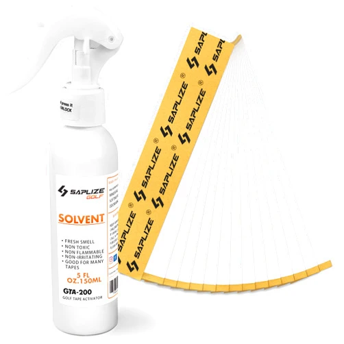 SAPLIZE Golf Grip Kit-Three Options Featuring Grip Tape Strips, Solvent, Hook Blade & Rubber Vise Clamp - The Ultimate Solution for Regripping Golf Clubs