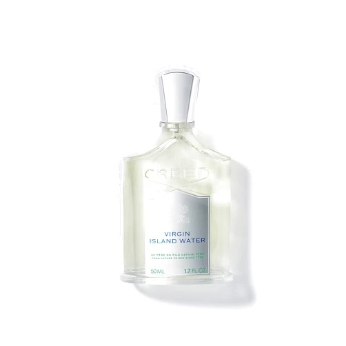 Creed Virgin Island Water, Luxury Perfume for Him & Her, Floral, Fresh, & White Floral Fragrance, 50ML