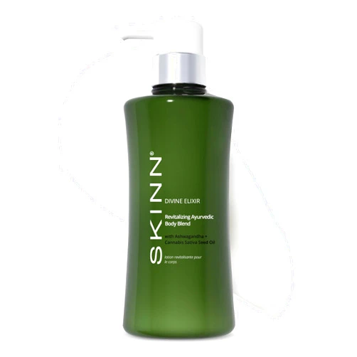 SKINN Natural Body Lotion, Ayurvedic Body Blend - Divine Elixir Revitalizing Natural Lotion for Dry Skin - Soothing, Cooling, & Moisturizing Ashwagandha Body Lotion for Wrinkles & Stretch Marks