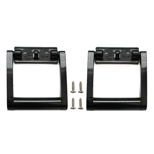 JSP Manufacturing Black Plastic Cooler Replacement Handles # 21023 Compatible with Igloo for 25-72 qt Coolers (2)