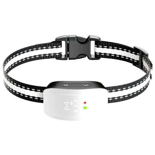 Foraisv Dog Bark Collar,Bark Collar with Adjustable Sensitivity for Large Medium Small Dogs,Smart Bark Collar Anti False Trigger,Rechargeable Anti Barking Collar with Beep Vibration and Optional Shock