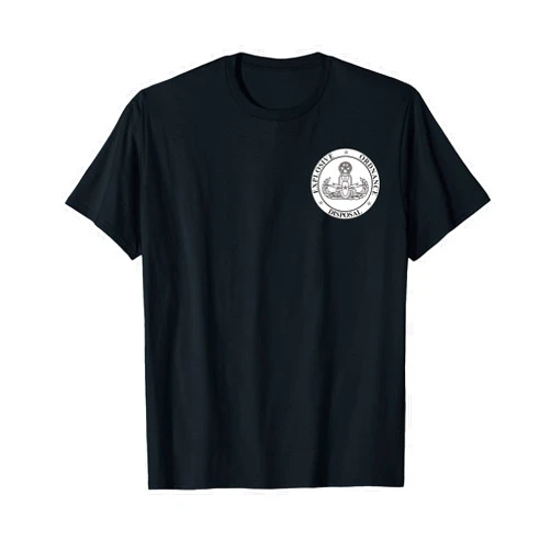 Eads Designs Explosive Ordnance Disposal EOD Master Navy Insignia T-Shirt T-Shirt