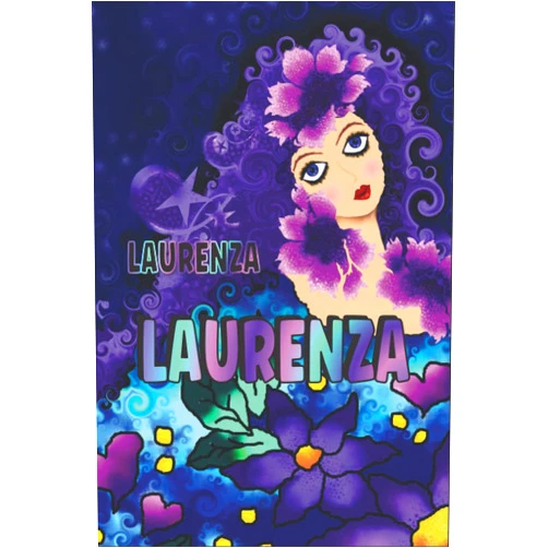 Lotta Alwyn REGALO PERSONALIZZATO PER LAURENZA: Bellissimo Diario Foderato Per Nome Di Laurenza (Italian Edition)