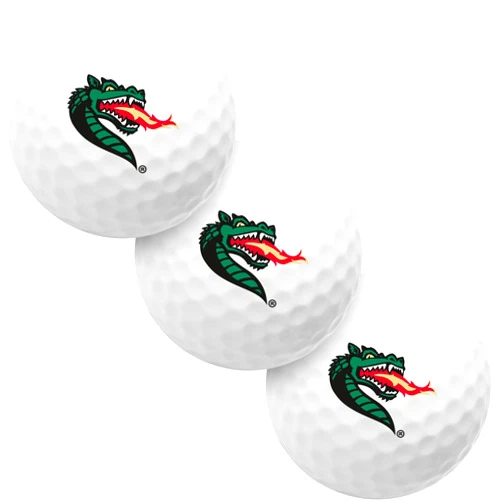 LinksWalker Collegiate 3 Golf Ball Gift Pack Regulation Size 2-Piece Golf Balls