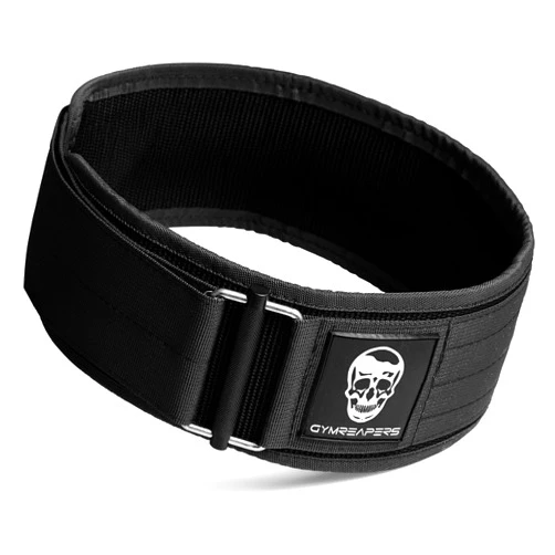 Gymreapers Quick Locking Weight Lifting Belt for Men Gym Belt for Powerlifting Deadlift Belt with 4 Inch Neoprene Metal Buckle Back Support Weightlifting Belt Women