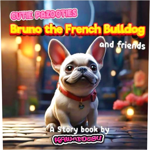 Kawaidesu Bruno the French Bulldog and friends, Cute and Adorable Animal Story Book for Kids Ages 3-5: Cutie Pazooties Series