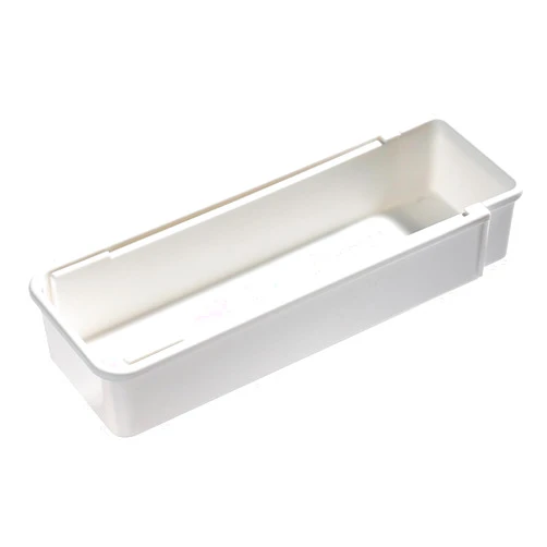 YUANQIZHU Expandable Straw Organizer Drawer Holder for Cabinet，Deep Drawer Organizer Kitchen Cabinet Organizer Fits for Stanley Long Straw(WHITE)