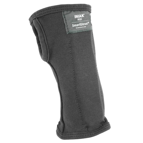 IMAK Brownmed RSI SmartGlove - Glove for Arthritis, Tendonitis & Carpal Tunnel - Compression Glove - Working & Gaming Wrist Support Brace with Splint - Small