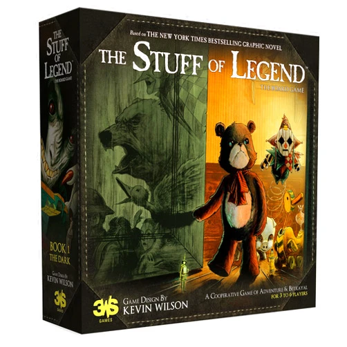 Th3rd World Studios The Stuff of Legend: The Board Game a semi-Cooperative Game of Adventure and Betrayal for 3 to 6 Players, Ages 14+ by 3WS Games