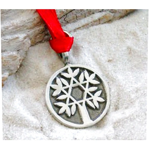 Trilogy Jewelry Pewter Tree of Life with Star of David Christmas Ornament and Holiday Decoration