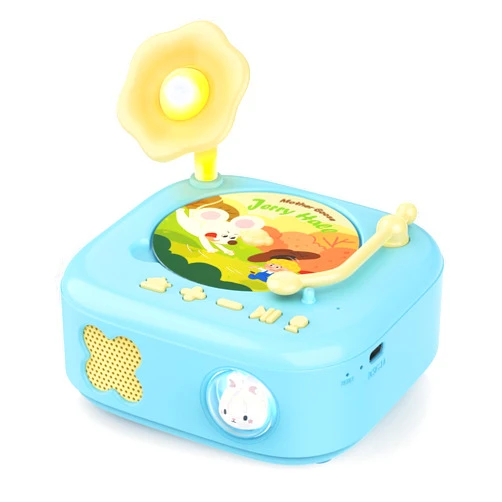 HOMESTEC Montessori Story Toys for Music HOMESTEC Player Toy for Toddlers Age 3-4, Record Player Montessori Toys for 3 Year Old Kid Educational Learning Sensory Toddler Toys, Music Gifts Girl Boy Toy
