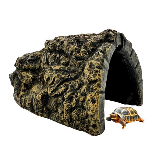 M2cbridge Aquarium Decorations Fish Hideout House Shelter Betta Cave (Rock Hide Cave)