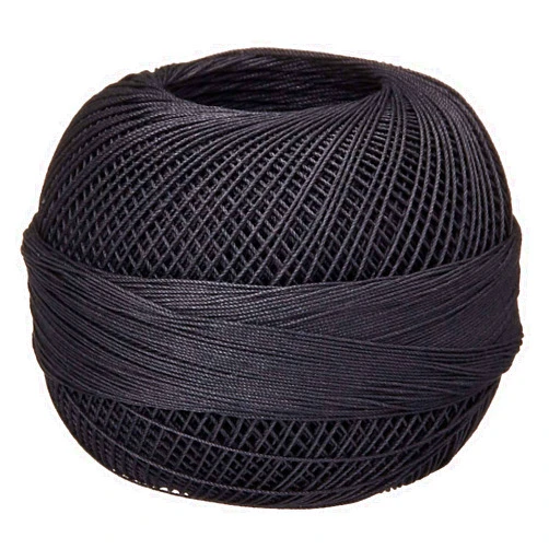 LIZBETH Handy Hands Lizbeth Premium Cotton Thread, Size 40, Charcoal