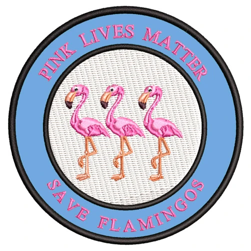 DOGNNAK Pink Lives Matter - Save Flamingos 3.5