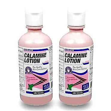 Humco Calamine Lotion 2 Pack (Calamine Tropical Suspension USP)