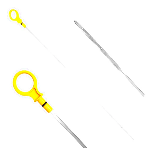 Tobenbone Car Engine Oil Dipstick, Car Accessories Engine Oil Dipstick Replacement OEM#CJ5Z-6750-A, Dip Stick for Checking Oil Compatible with 2.0L Escape Edge Explorer Focus Fusion(Yellow)