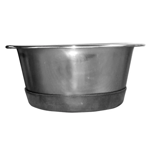 QT Dog - Heavy Standard Stainless Steel Food Bowl - 1 Qt - 2 Pack