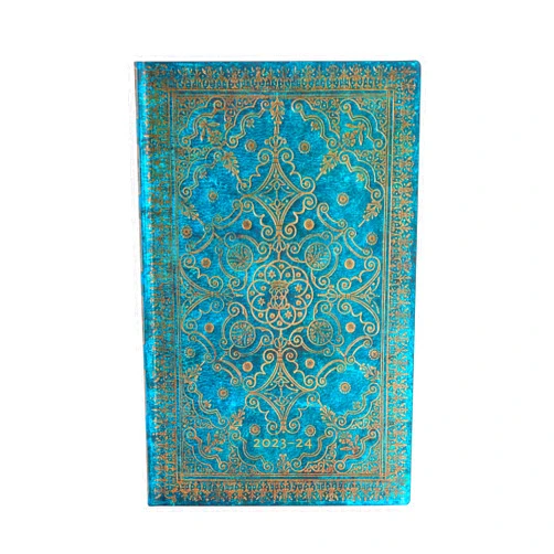 By Paperblanks (Artist) Paperblanks | 2024 Azure | Equinoxe | 18-Month Flexi | Maxi | Vertical | 224 Pg | 80 GSM
