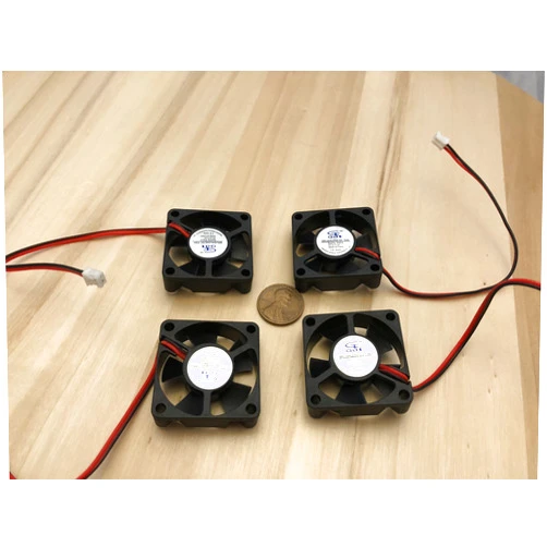 Endlessparts 4 Piece 3510 5V 2pin 35x35x10mm DC Cooling Fan 35mm brushless C9