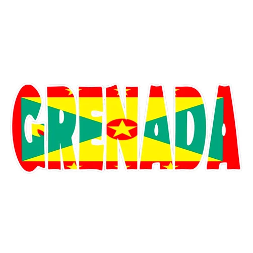 GFL Graphics Grenada Decal Vinyl Bumper Sticker 5